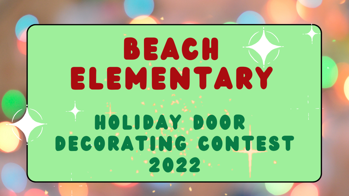 Beach Elementary School Door Decorating Contest