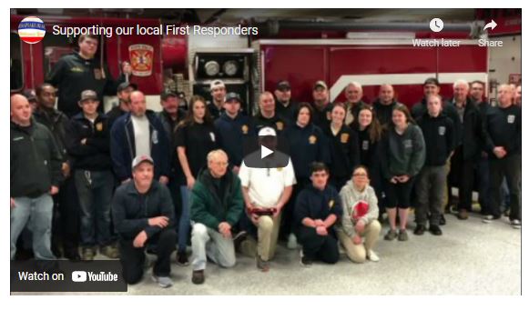 North Beach Volunteer Fire Department donation