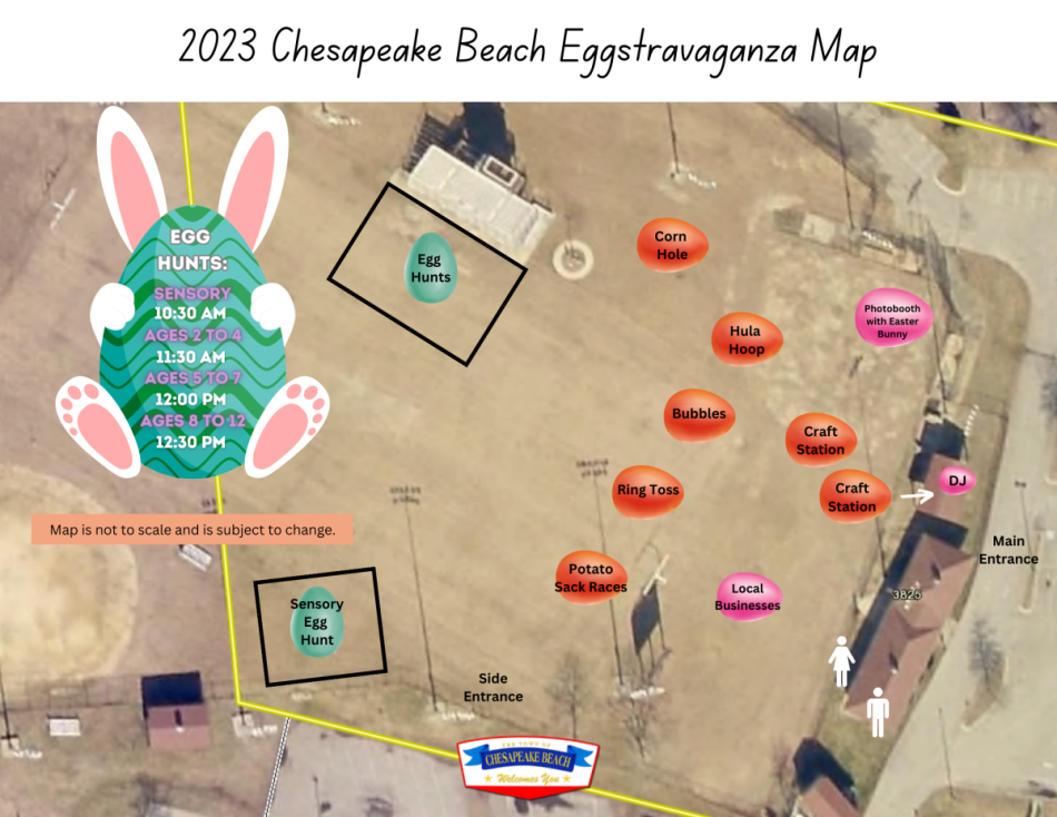 Easter Eggstravaganza 2023 Map