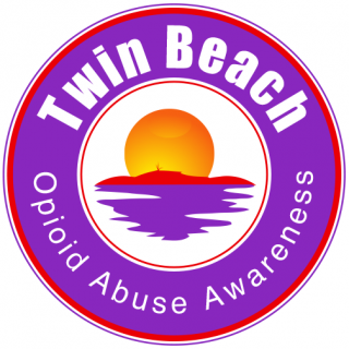 Twin Beach Opioid Abuse Awareness logo