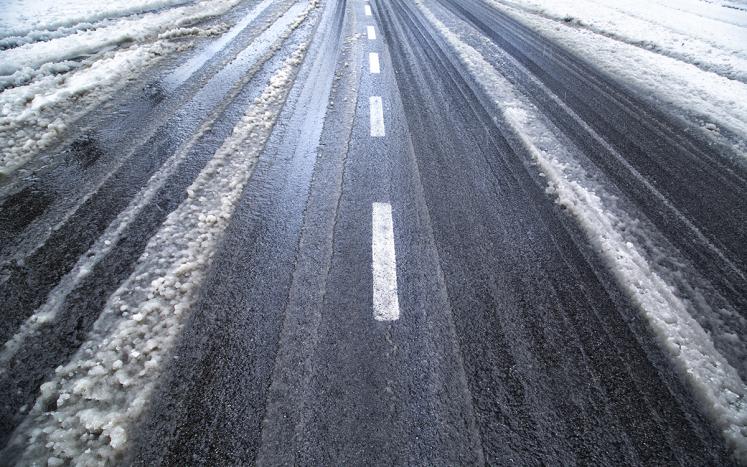 image of icy roads